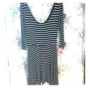 See You Monday Los Angeles striped dress